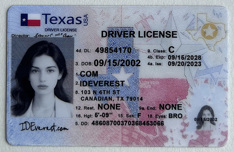 Texas Fake ID Card | Guaranteed Scan